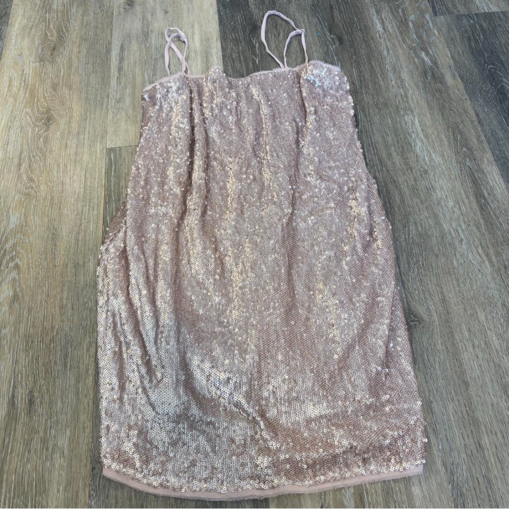 Ulu Blush Pink Spaghetti Strap Top